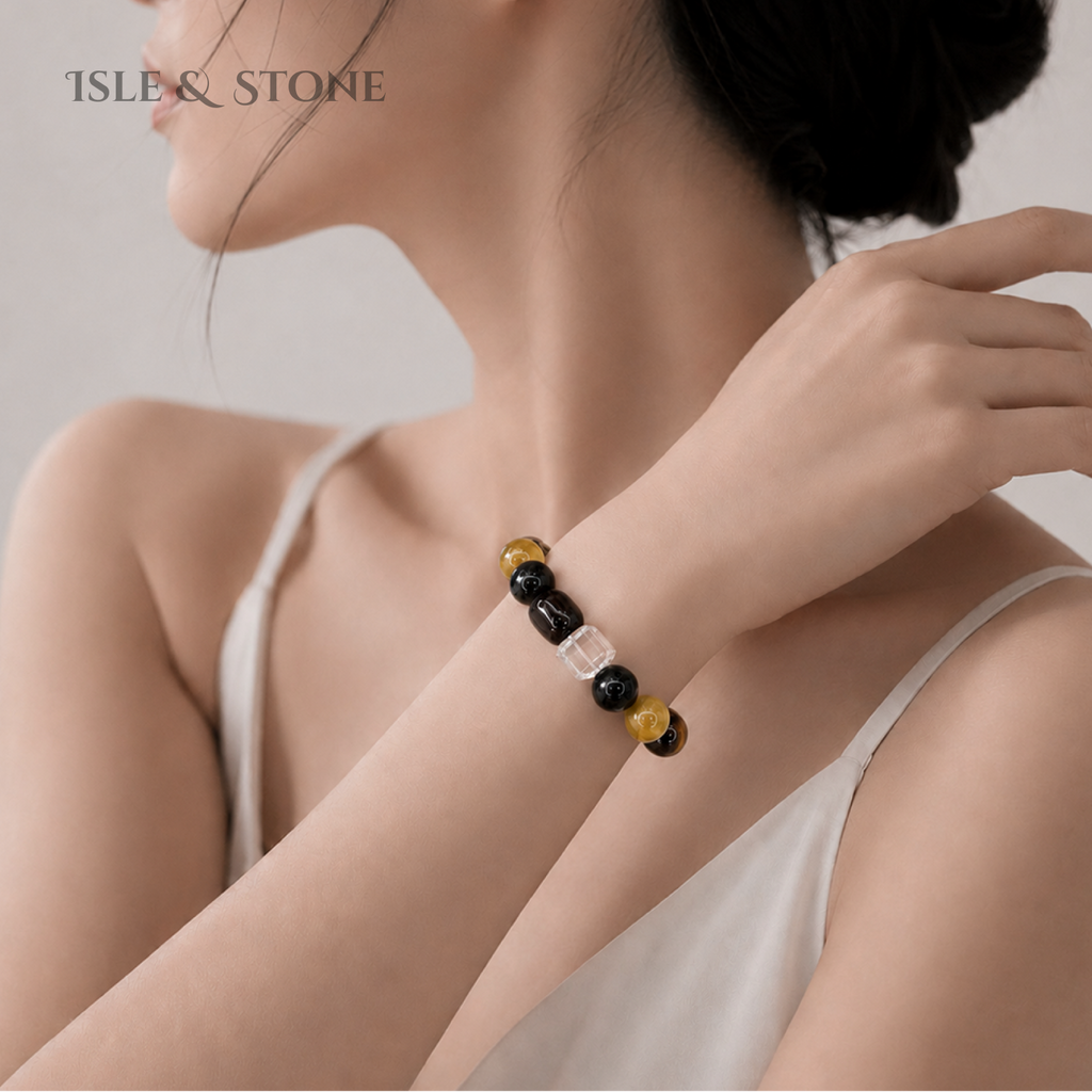 Black Gold Poise Bracelet