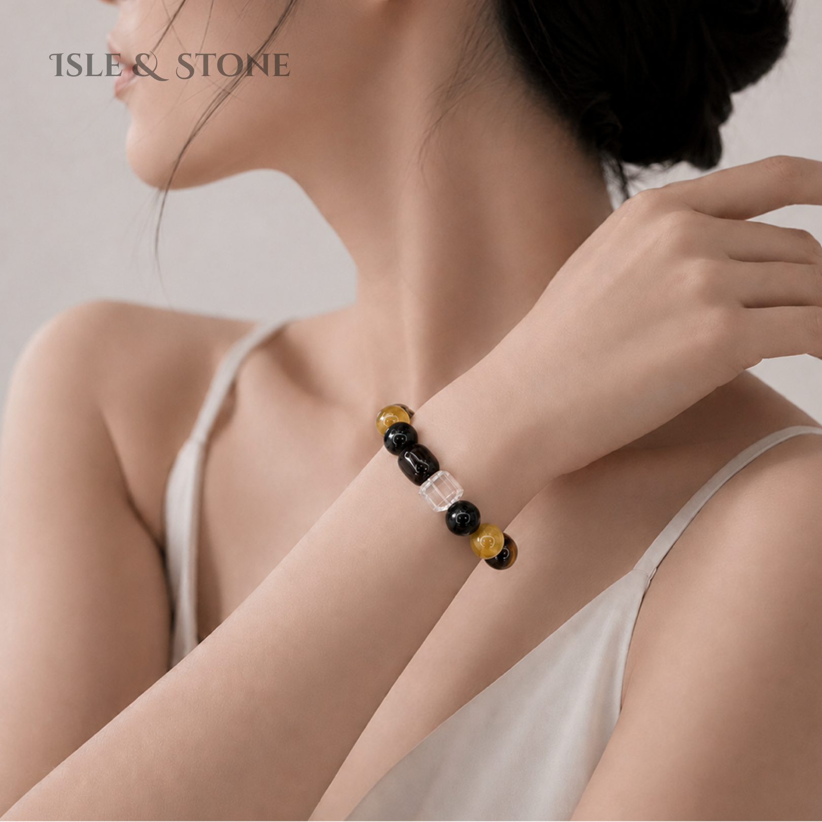 Black Gold Poise Bracelet