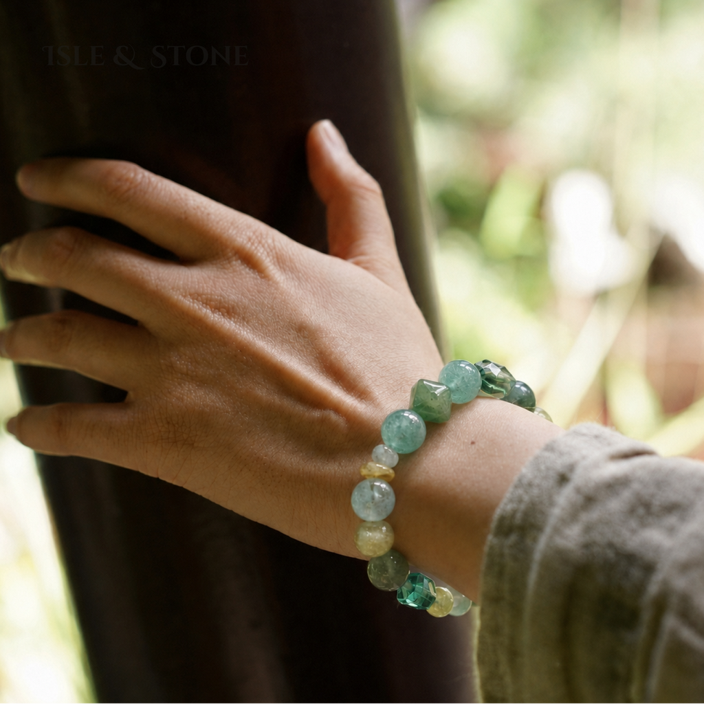 Mist Over Forest Isle Bracelet