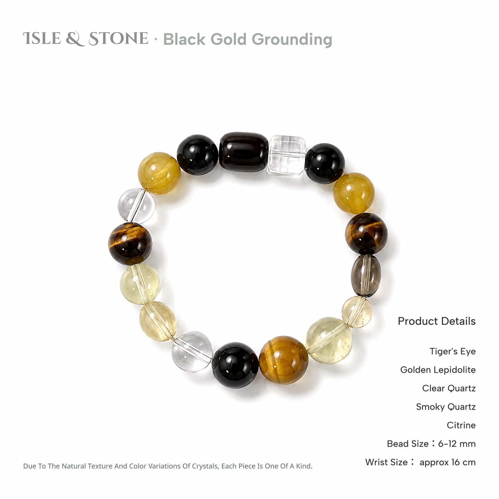 Black Gold Poise Bracelet