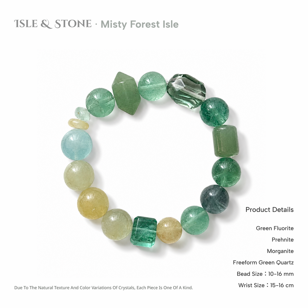 Mist Over Forest Isle Bracelet