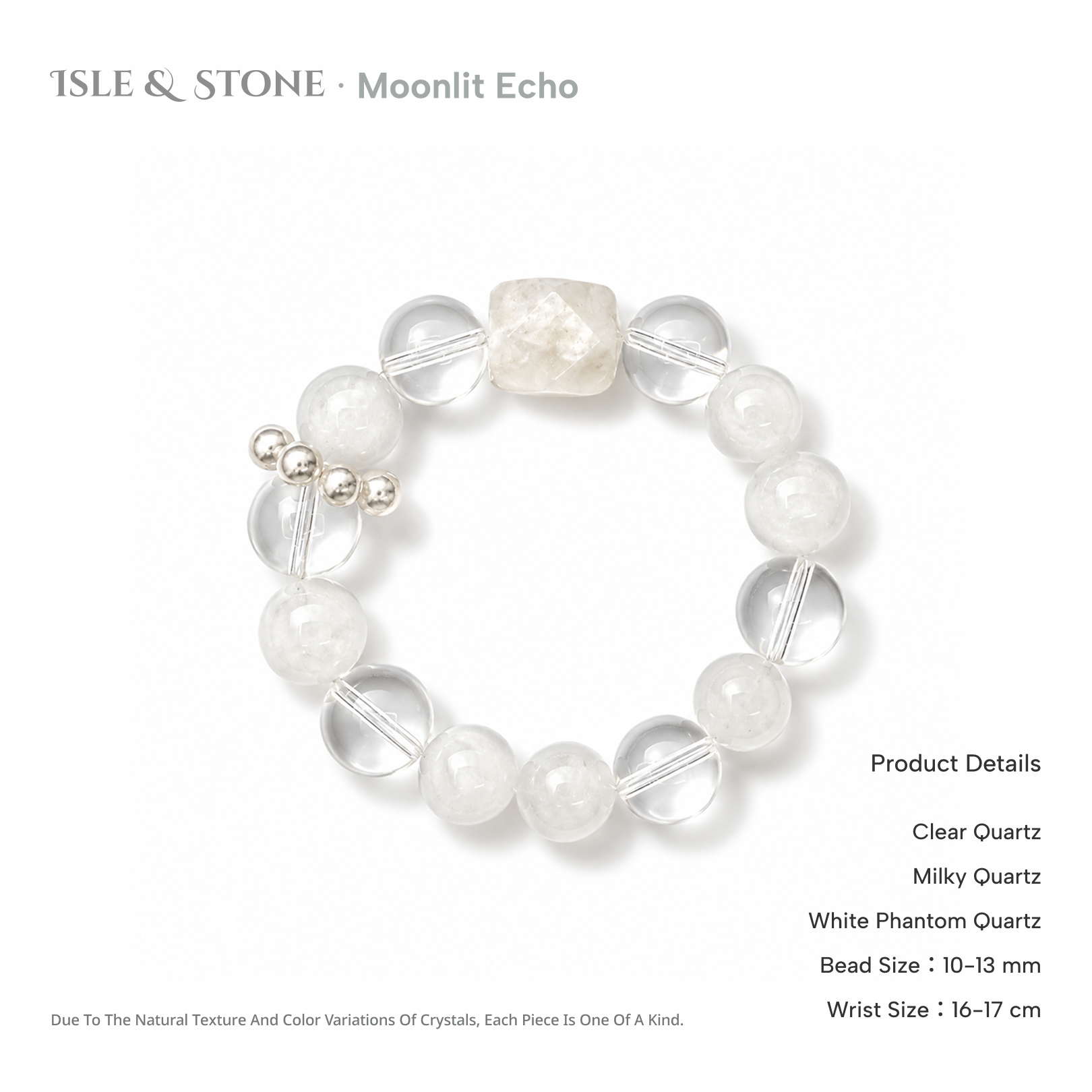 Moonwhite Echo Bracelet
