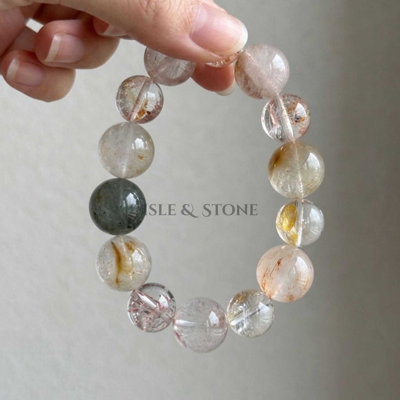 Warm Sand, Gathered Light Bracelet