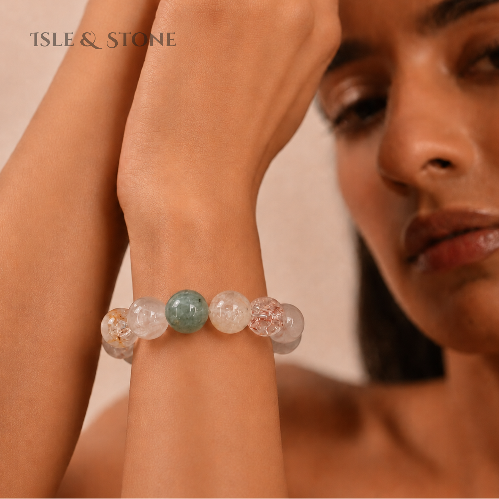 Warm Sand, Gathered Light Bracelet