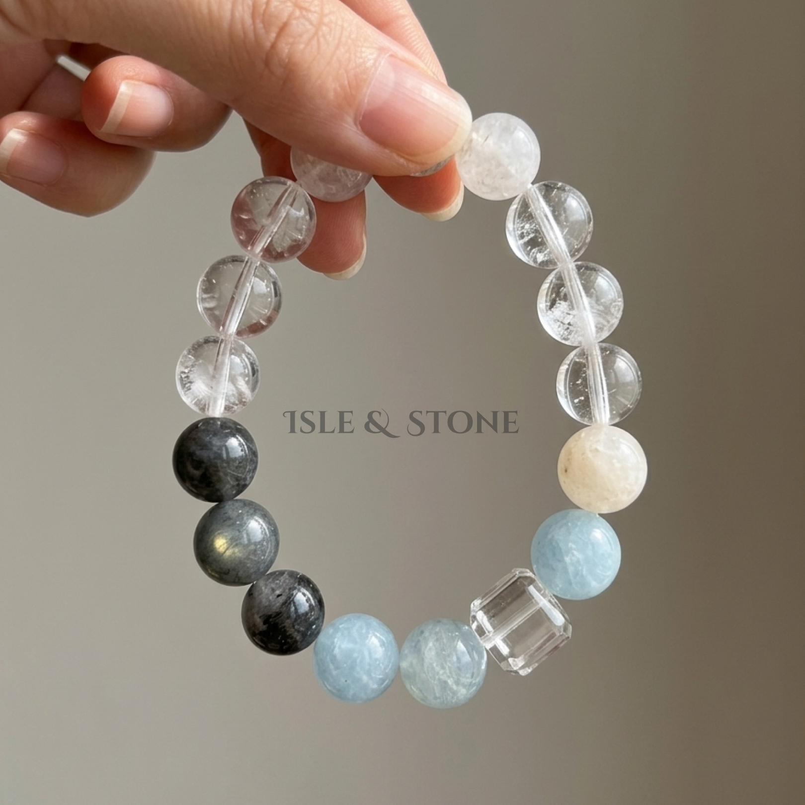 Blue Through the Mist Bracelet
