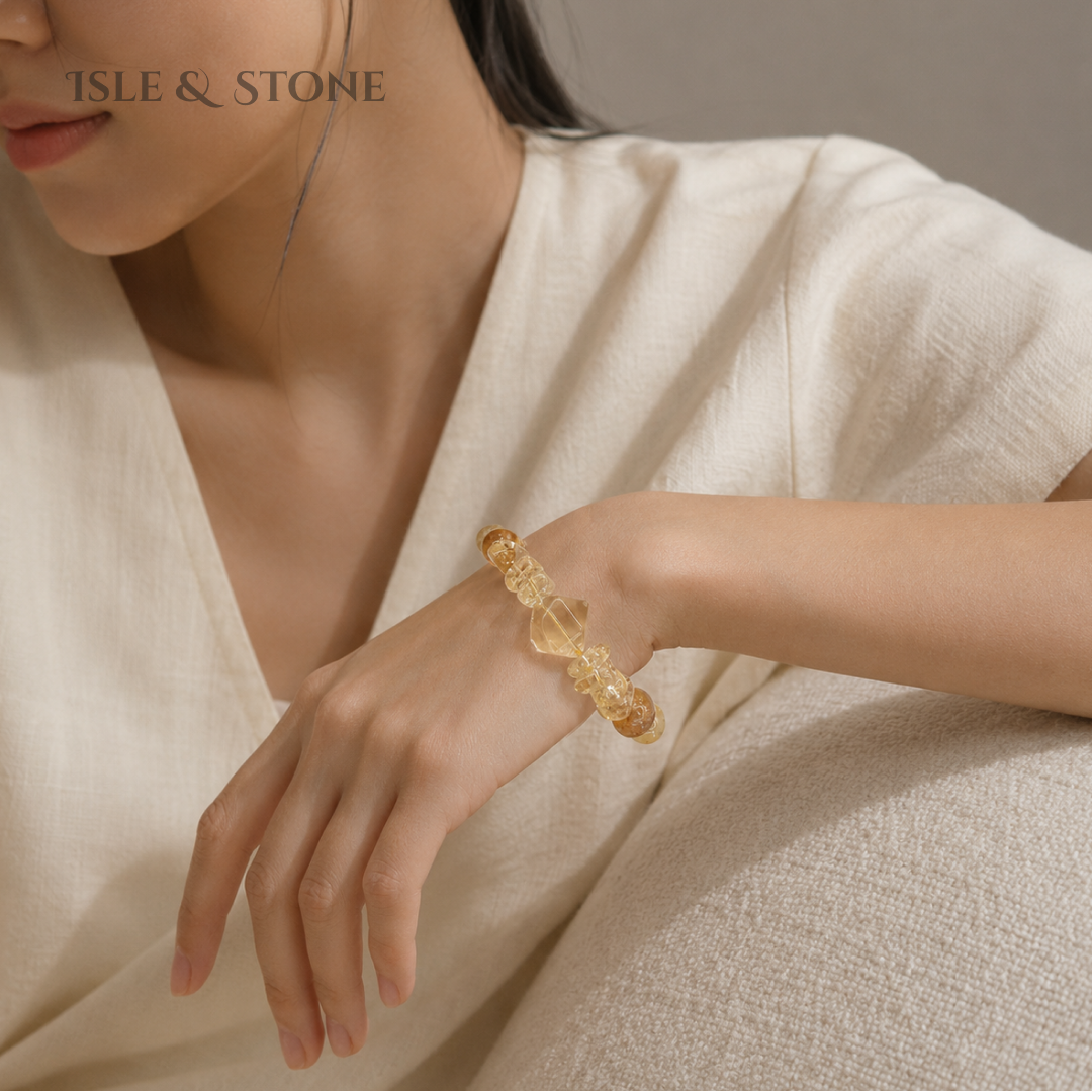 Golden Mist at Noon Bracelet