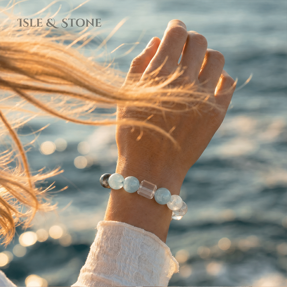 Blue Through the Mist Bracelet