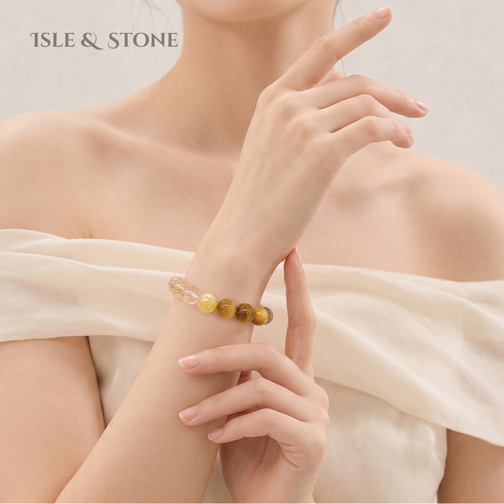 Solar Eye Halo Bracelet