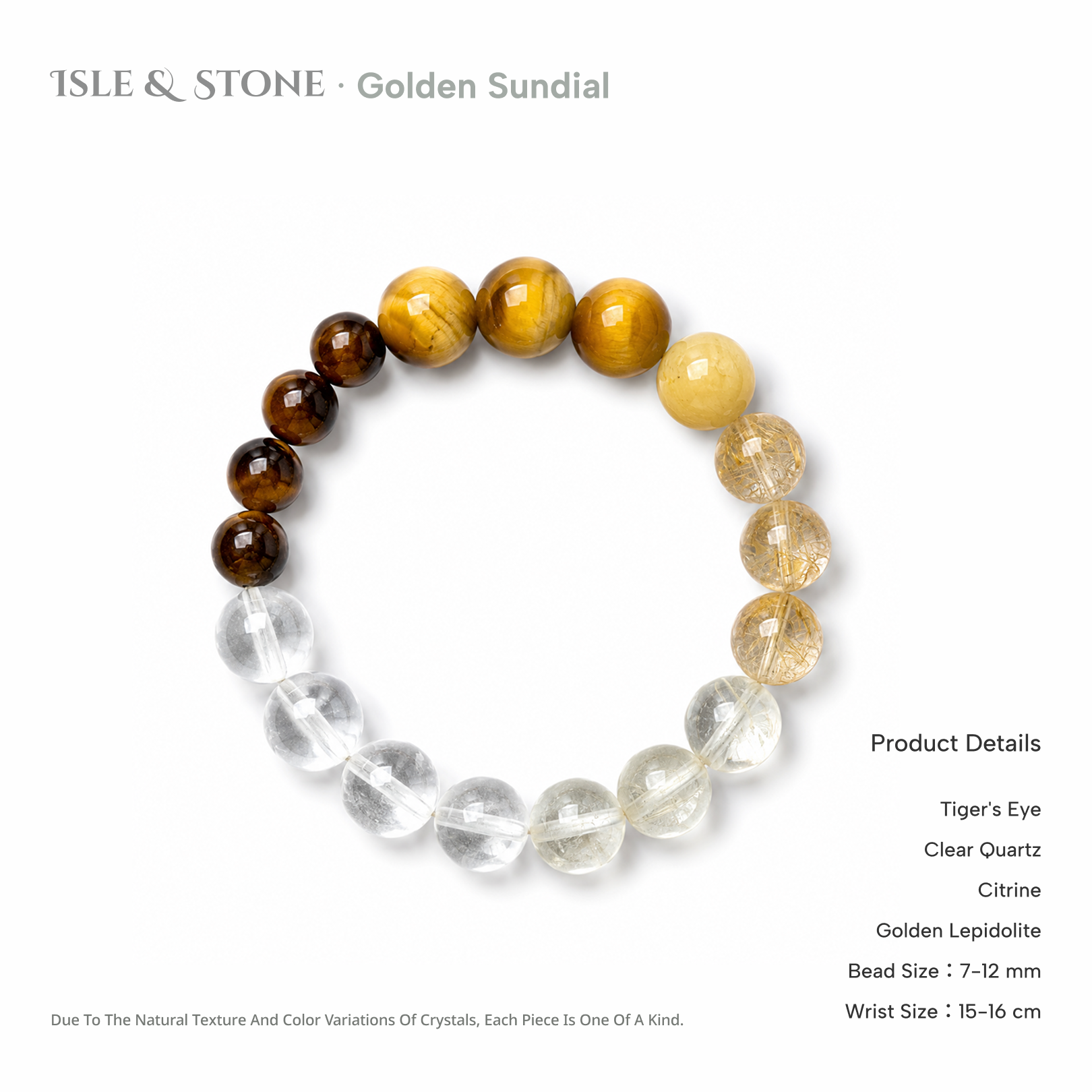 Solar Eye Halo Bracelet