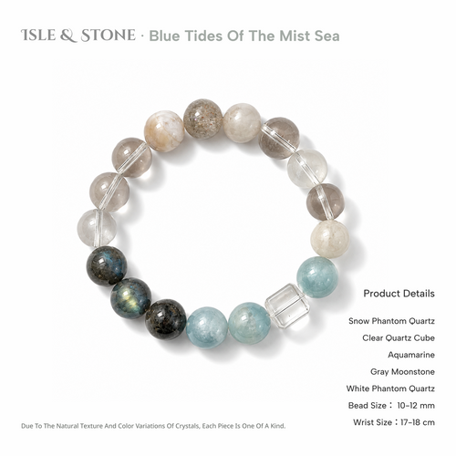 Blue Through the Mist Bracelet