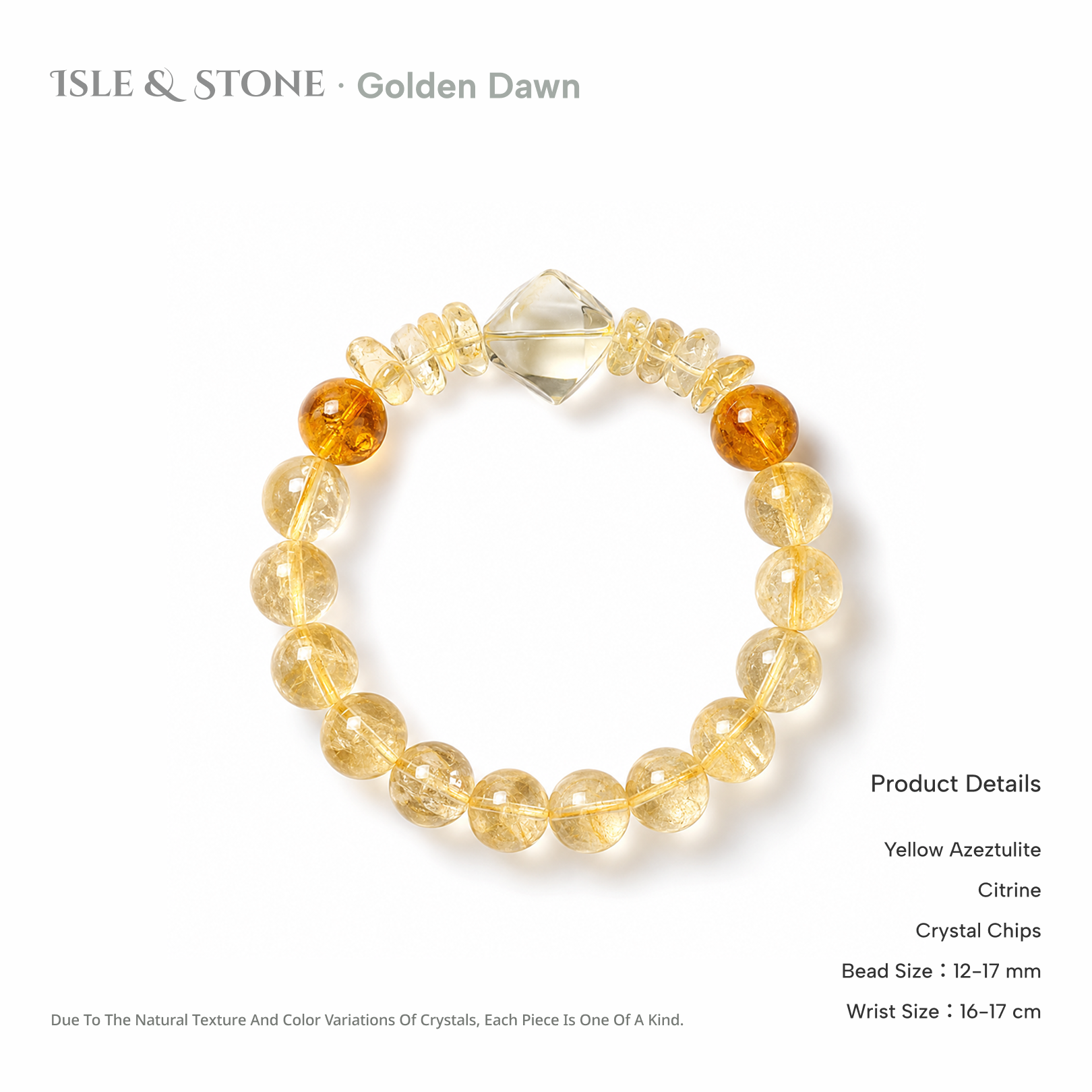 Golden Mist at Noon Bracelet