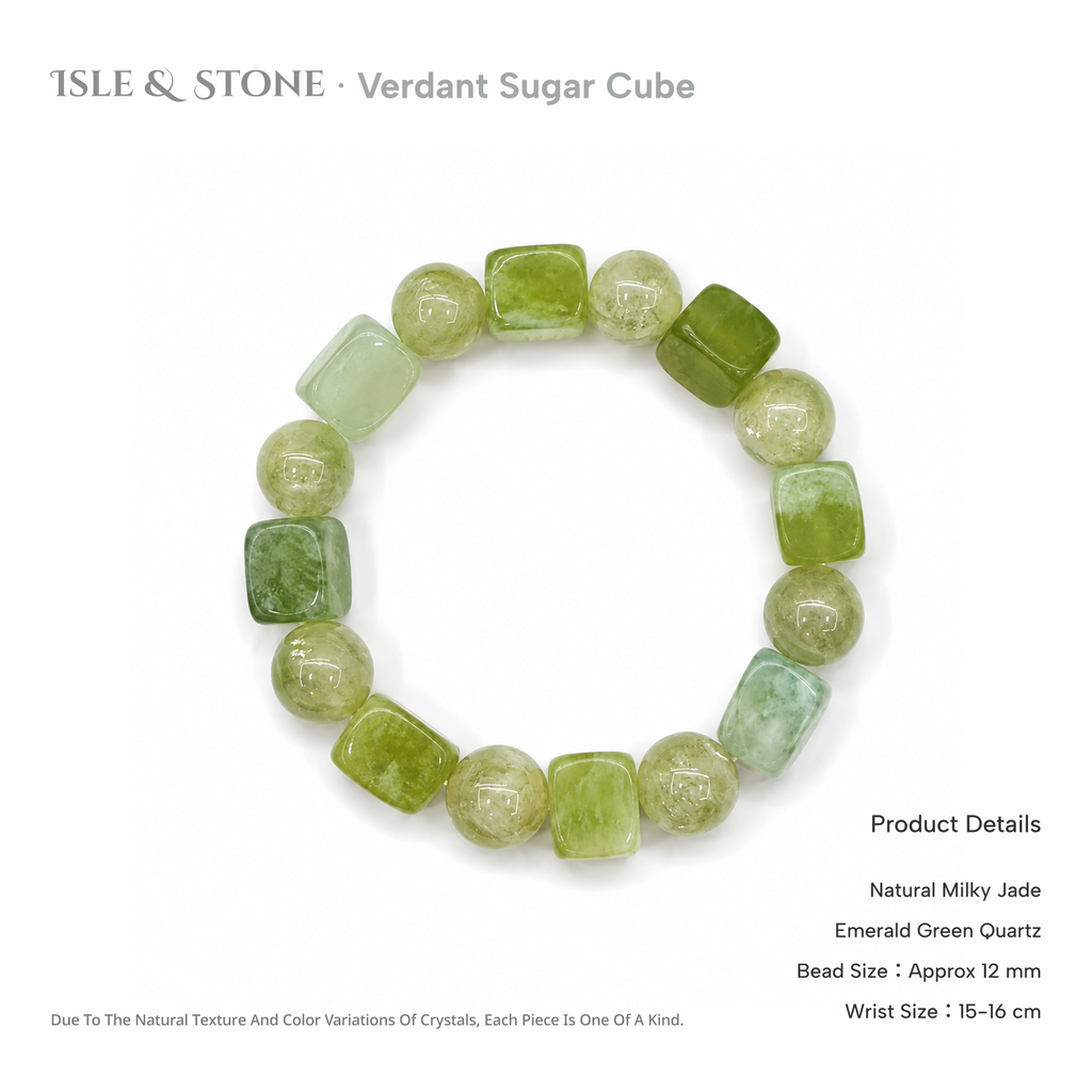 Verdant Sugar Cubes Bracelet