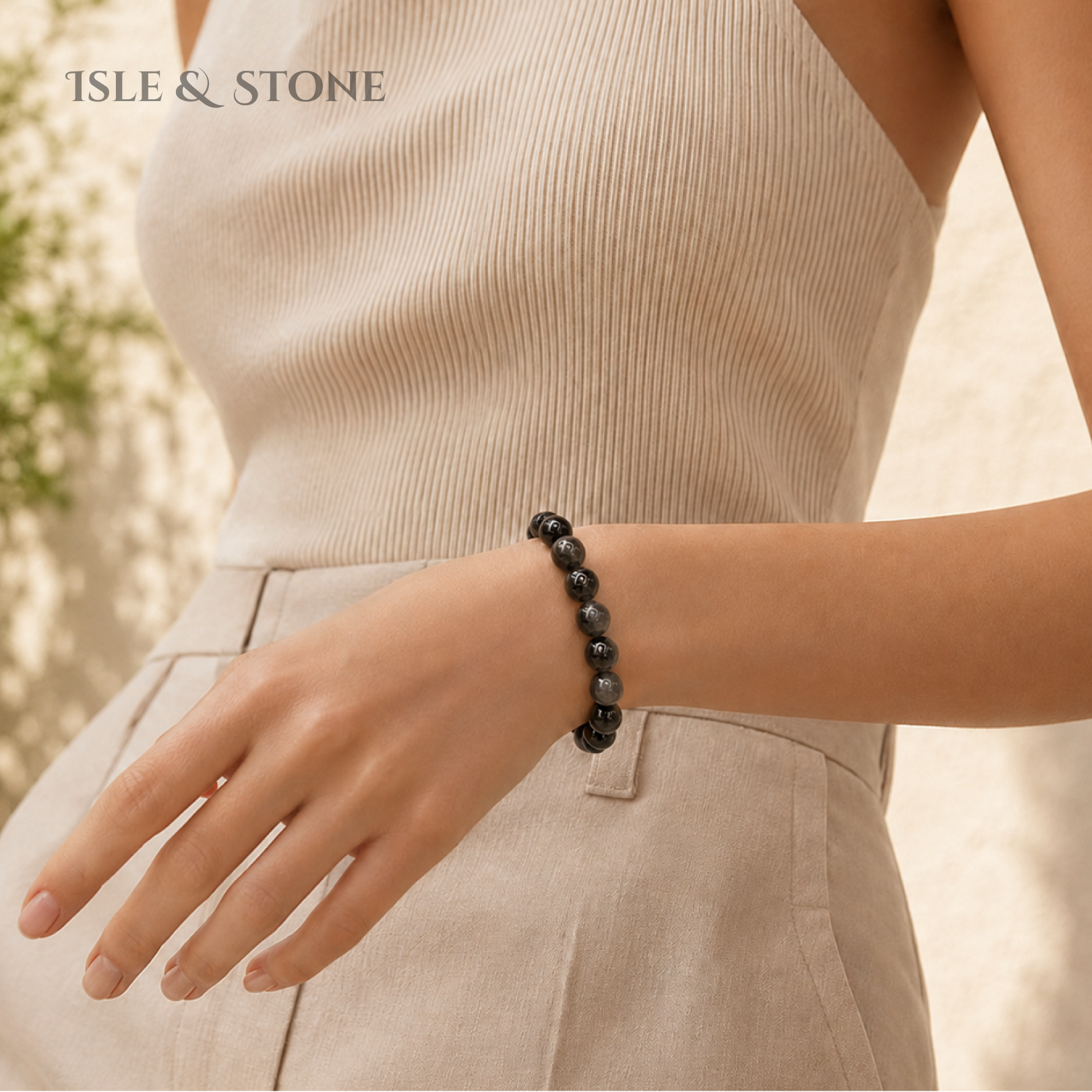 Silver Night on Stone Isle Bracelet