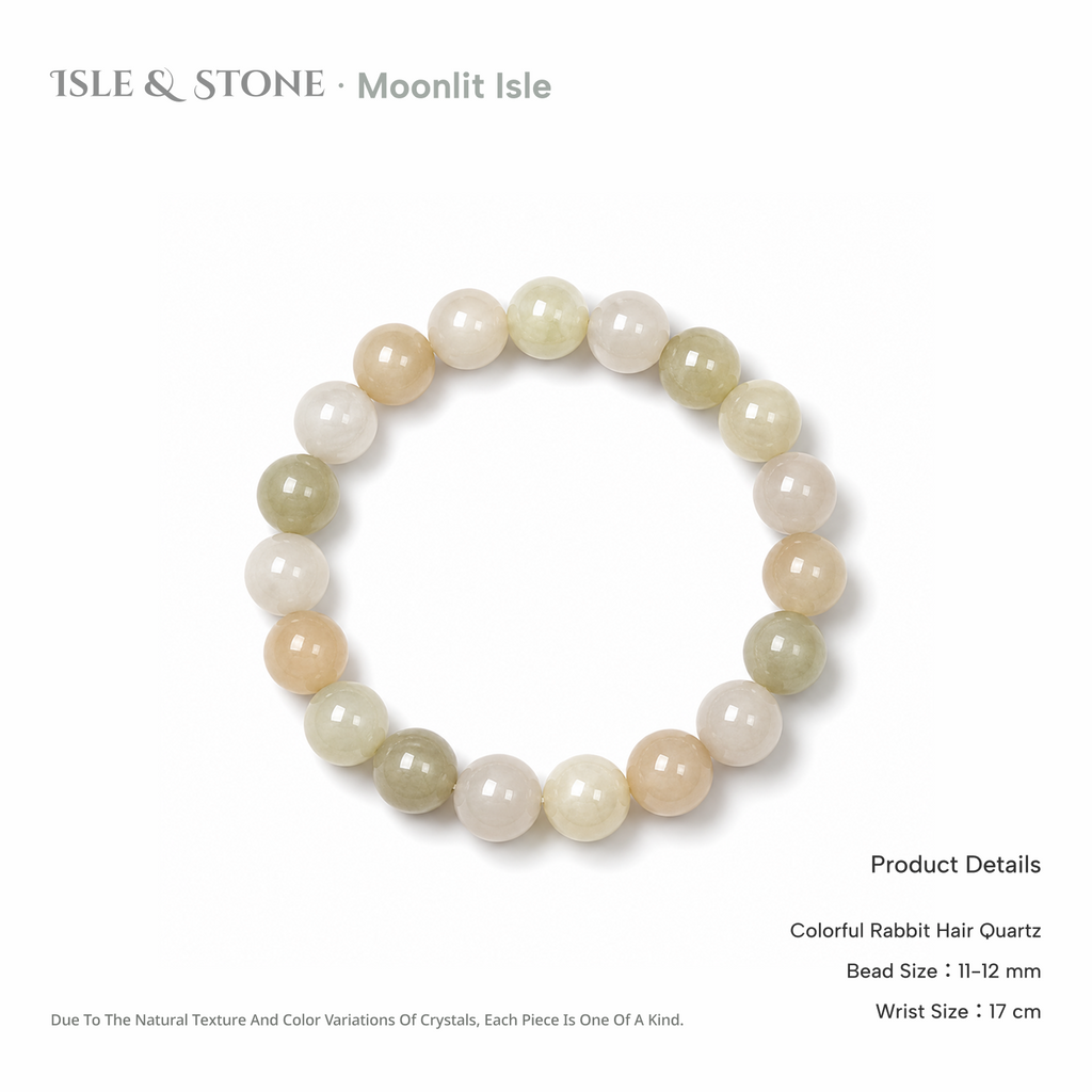 Moon Isle in White Bracelet