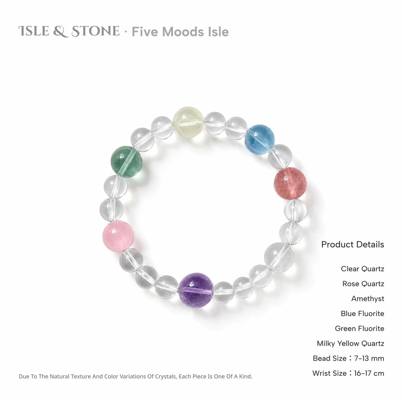 Five Moods of the Isle Bracelet