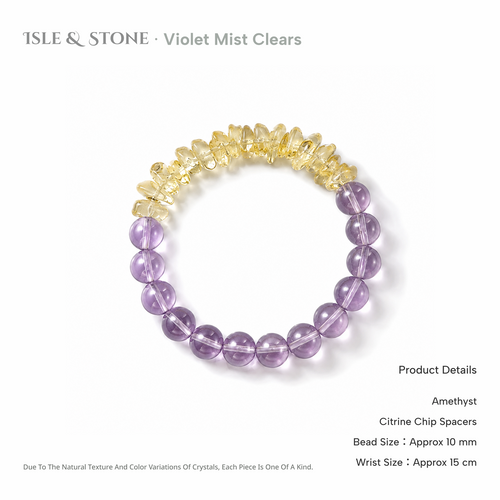 Clear Sky After Violet Mist Bracelet